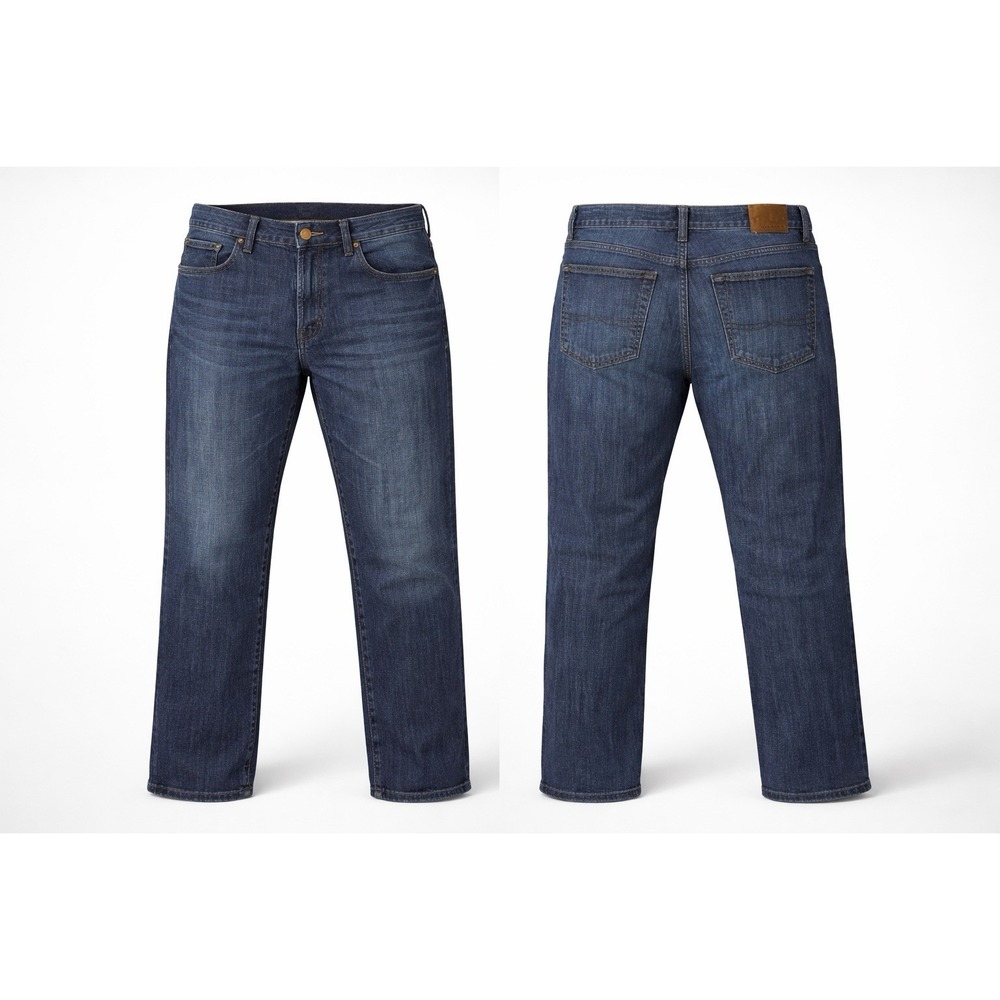 Lucky Brand Jeans Mens 36 X34 Blue 121 Heritage Slim Fit Stretch Denim